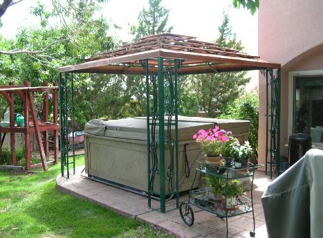 hot tub gazebo cover