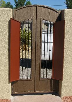 INSIDE WITH SHUTTERS OPEN