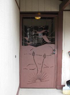 cranes yucca security gate