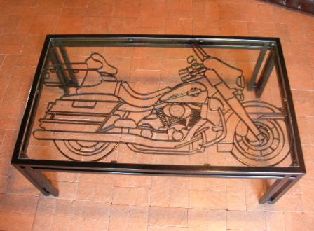 harley dresser table