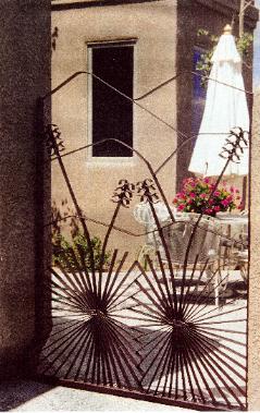 rabbit proof yucca gate